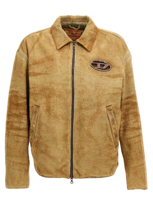 'D-Stack-Fsf' jacket DIESEL Brown