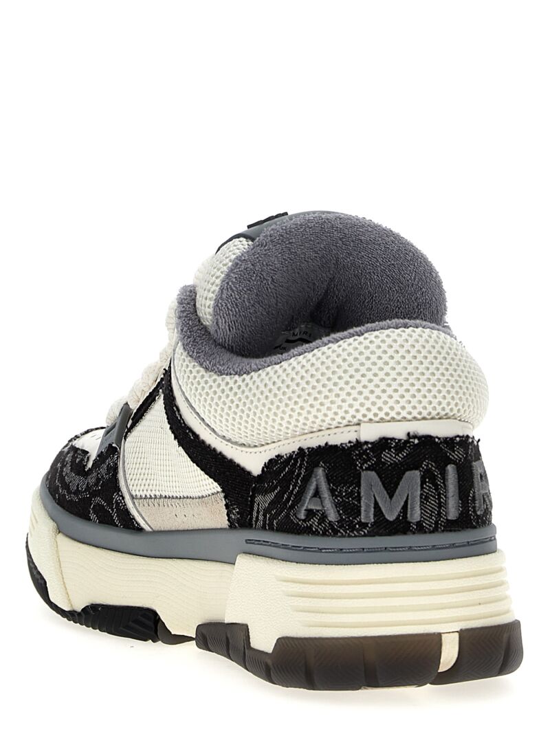 'Bandana Denim MA-1' sneakers Man AMIRI White/Black