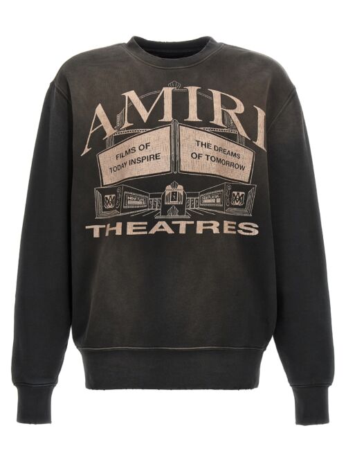 'Amiri Theaters Vintage' sweatshirt AMIRI Black