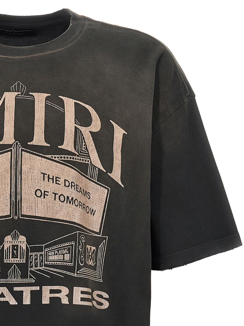 'Amiri Theaters Vintage' T-shirt Man AMIRI Black