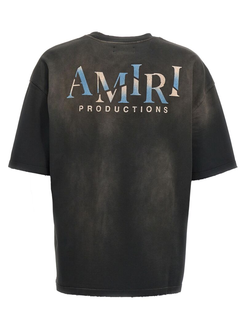 'Theater Masks' T-shirt AMJYTE1100BLACK AMIRI Black