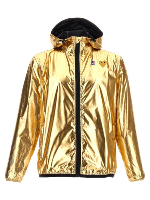 Comme Des Garçons Play x K-Way jacket COMME DES GARÇONS PLAY Gold