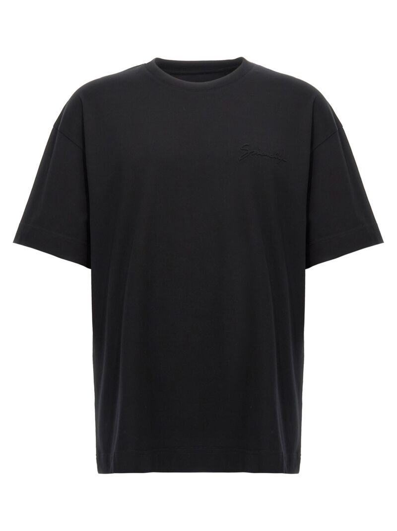 Embossed logo t-shirt GIVENCHY Black