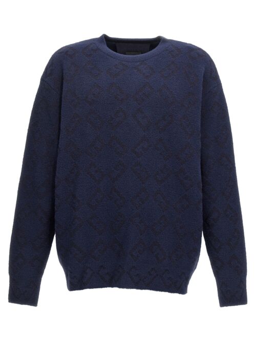 Logo embroidery sweater GIVENCHY Blue