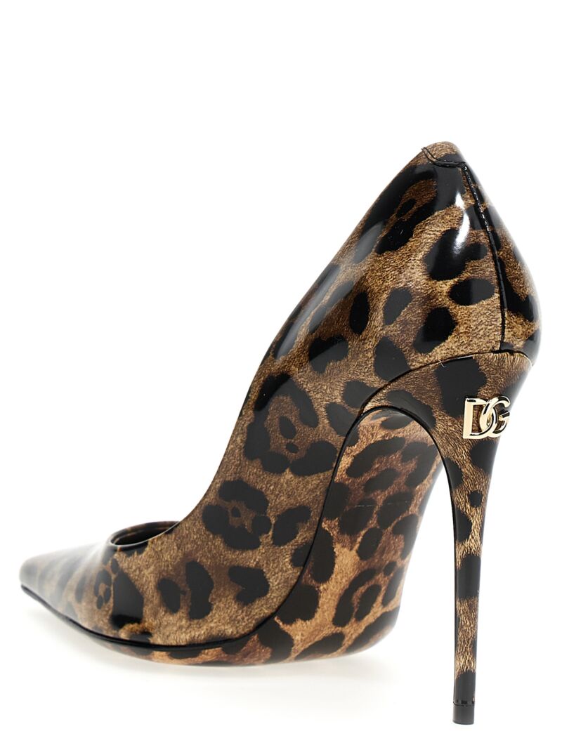 Animalier pumps CD1718AM568HA93M DOLCE & GABBANA Multicolor