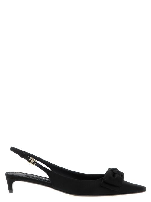 'Mun' slingback DOLCE & GABBANA Black