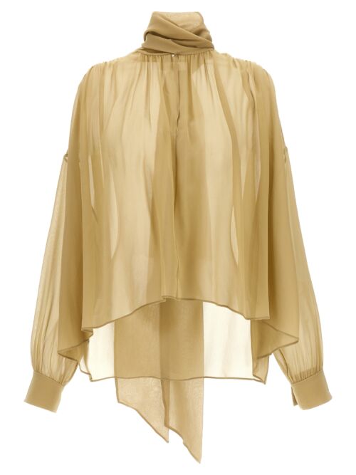 Georgette shirt CHLOÉ Green