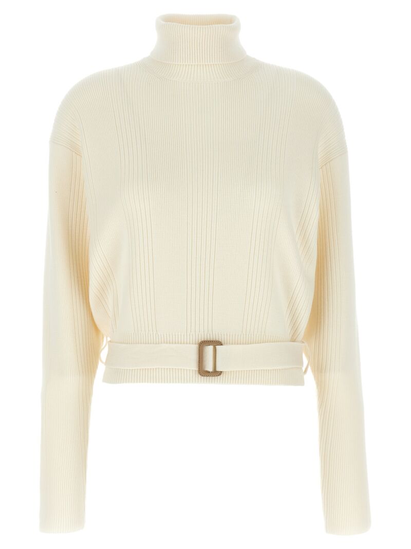 Belt sweater CHLOÉ White