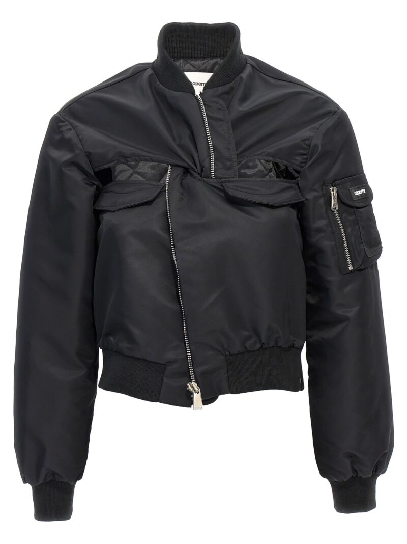 'Cut-Out' bomber jacket COPERNI Black