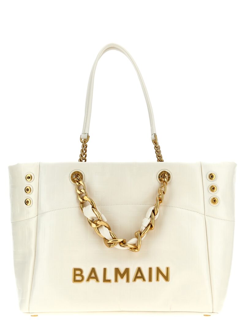 '1945 Soft' shopping bag BALMAIN Beige