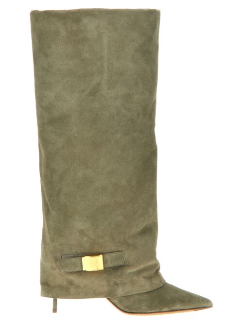 'Uma' boots BALMAIN Green