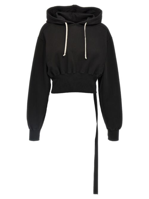 'Tatlin' cropped hoodie DRKSHDW Black