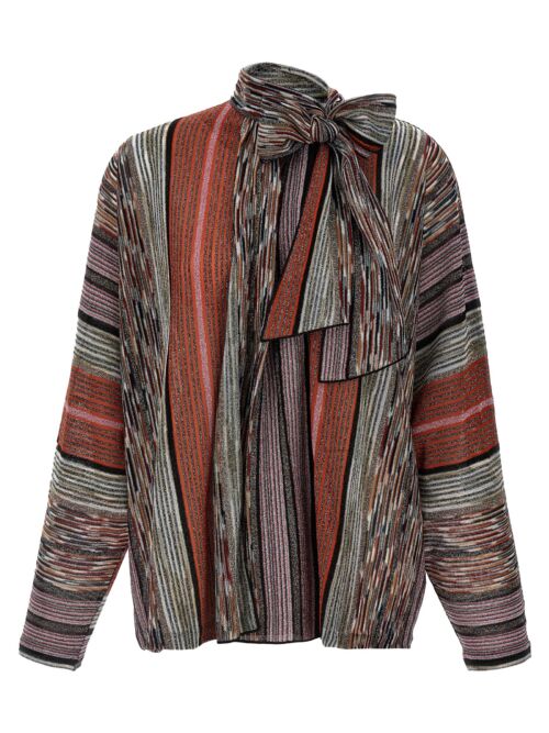 Lamé stripes blouse MISSONI Multicolor