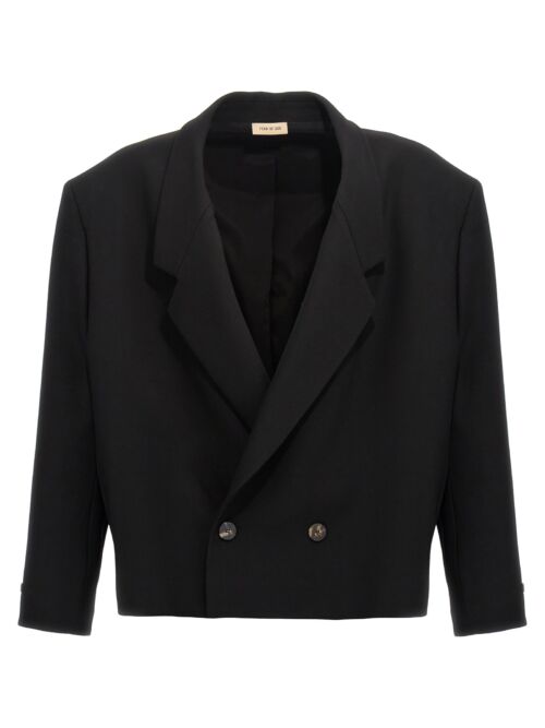 'Cropped Relaxed' blazer FEAR OF GOD Black