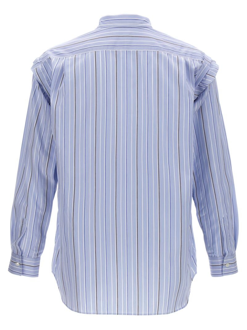 Unfinished striped shirt FNB029W241 COMME DES GARCONS SHIRT Light Blue