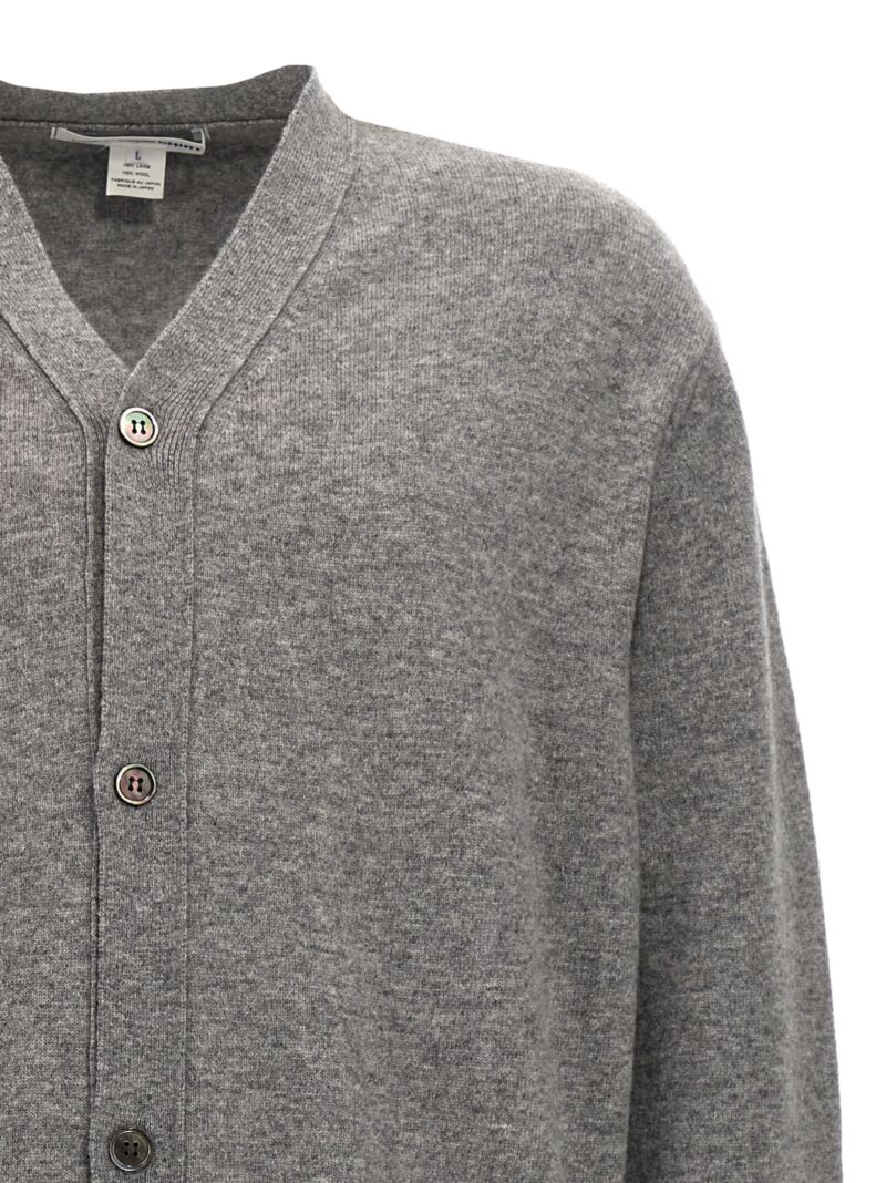 Wool cardigan Man COMME DES GARCONS SHIRT Gray