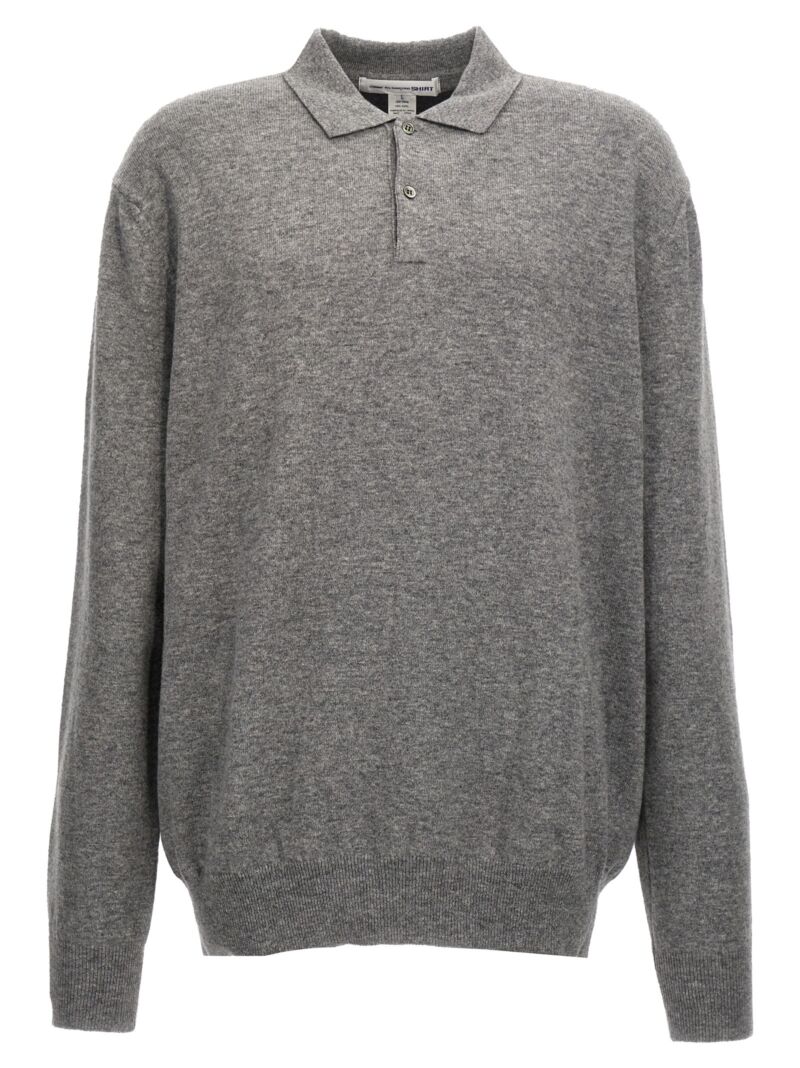 Polo sweater COMME DES GARCONS SHIRT Gray