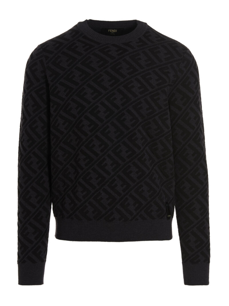 'FF' sweater FENDI Gray