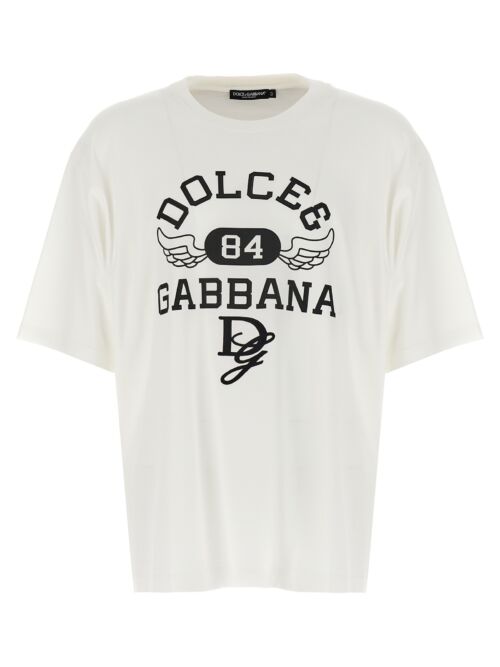 Logo print T-shirt DOLCE & GABBANA White/Black