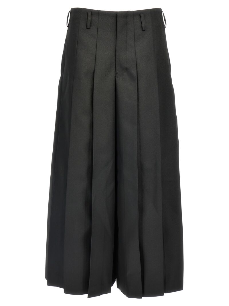 Pleated trousers COMME DES GARÇONS Black