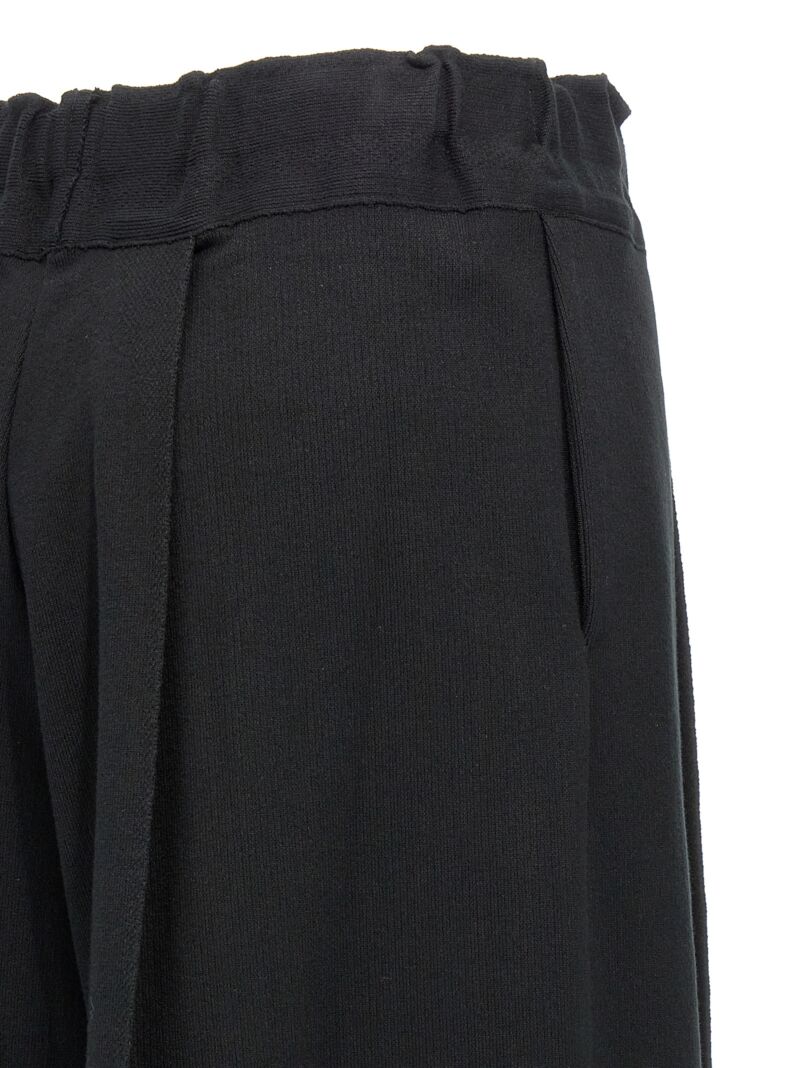 'Campagne' pants 50% cotton 47% nylon 3% polyurethane ISSEY MIYAKE Black