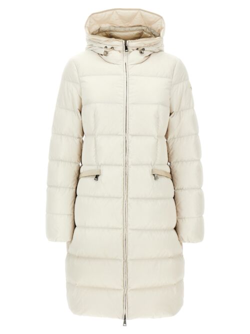 'Avocette' long down jacket MONCLER White