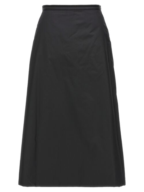 Padded midi skirt MONCLER Black