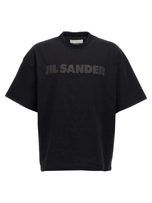 Logo print T-shirt JIL SANDER Black