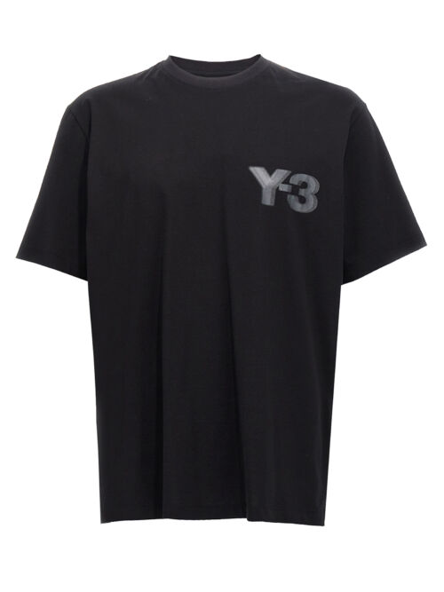 Logo print T-shirt Y-3 Black