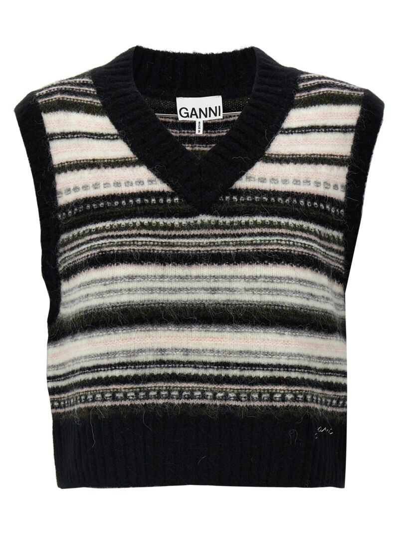 Striped vest GANNI Multicolor