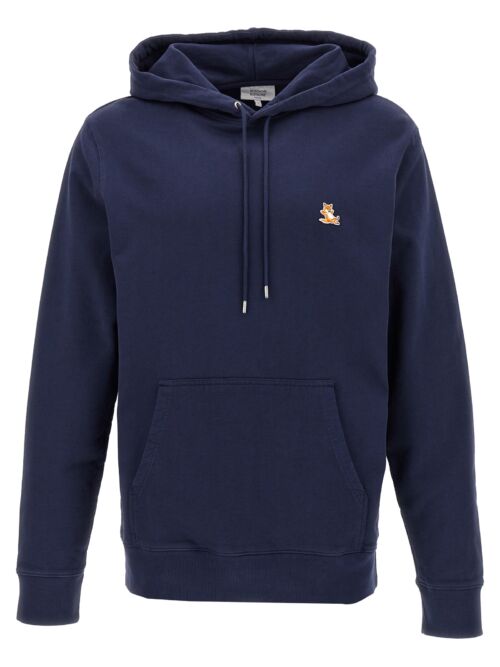 'Chillax Fox' hoodie MAISON KITSUNE Blue