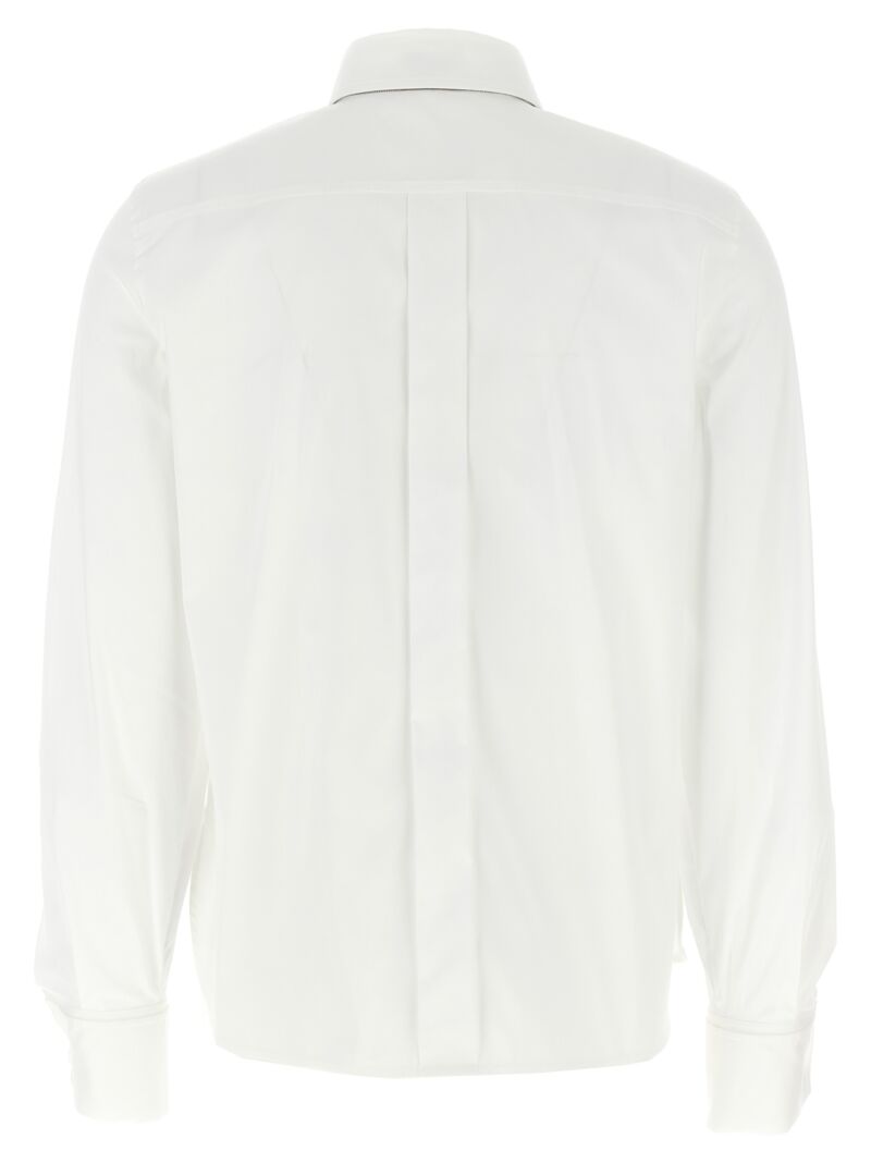 'Monile' poplin shirt M0091MM606C159 BRUNELLO CUCINELLI White