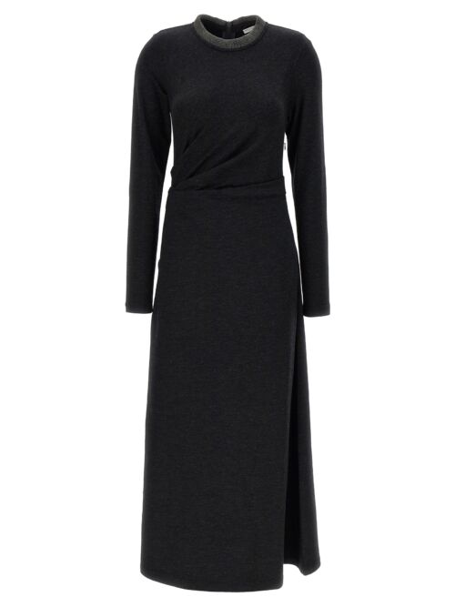 'Monile' dress BRUNELLO CUCINELLI Black