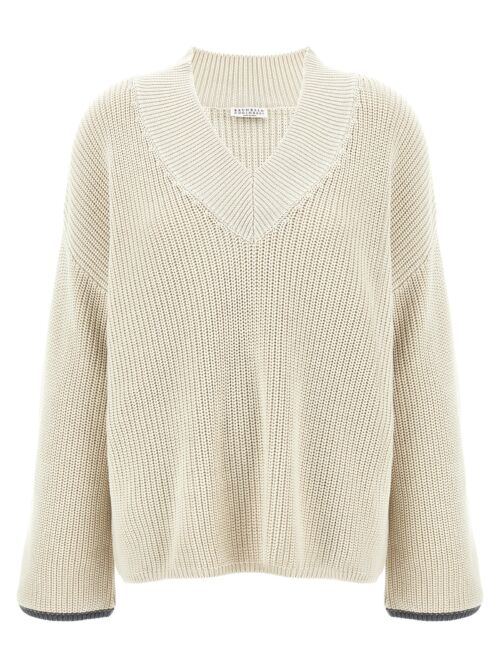 'Monile' sweater BRUNELLO CUCINELLI Beige