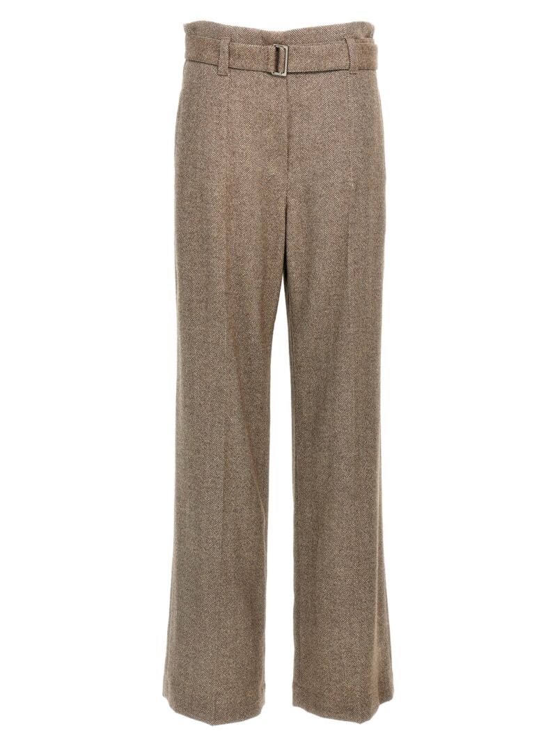 Chevron pants BRUNELLO CUCINELLI Brown