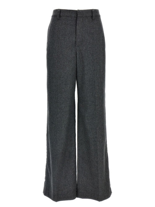 Loose leg pants BRUNELLO CUCINELLI Gray