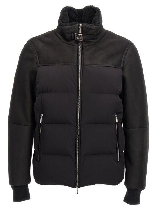 'Delfo-MKN' down jacket MOORER Black