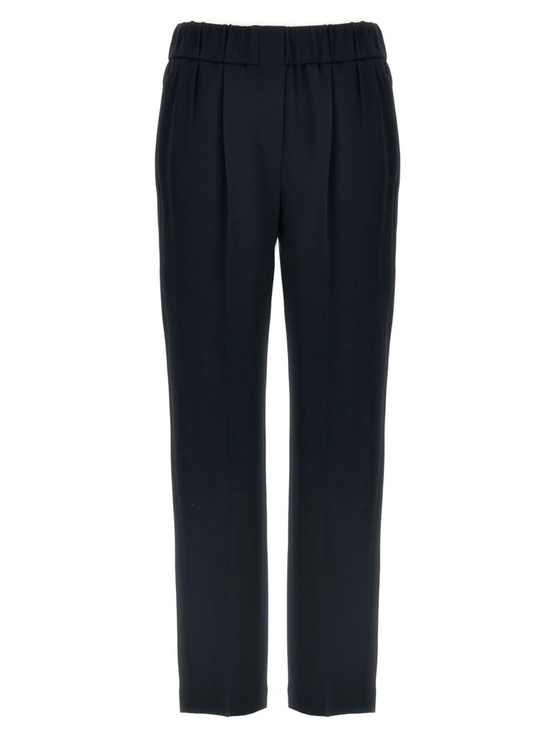 Acetate pants BRUNELLO CUCINELLI Blue