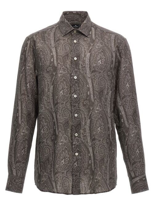 'Paisley' shirt ETRO Black