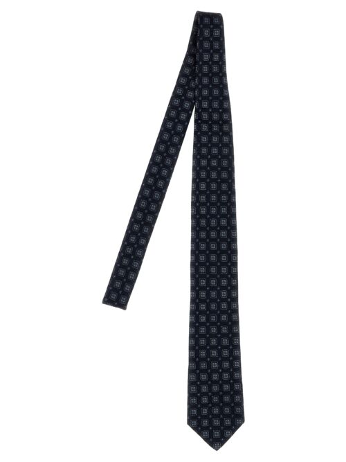 Patterned tie BRUNELLO CUCINELLI Blue