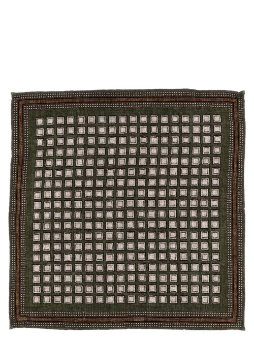 Patterned pocket clutch BRUNELLO CUCINELLI Multicolor