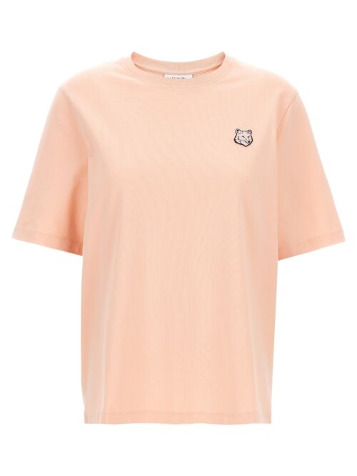 'Bold Fox Head' T-shirt MAISON KITSUNE Pink