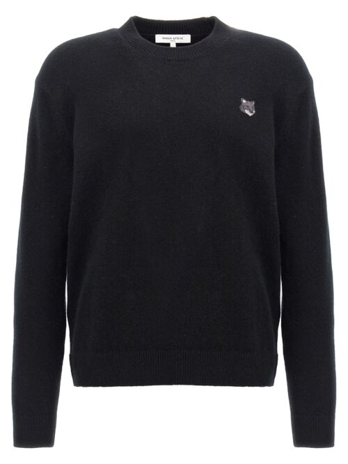 'Bold Fox Head' sweater MAISON KITSUNE Black