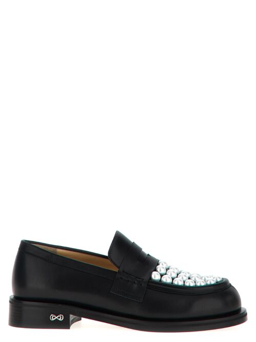 'Sirene' loafers MACH & MACH White/Black