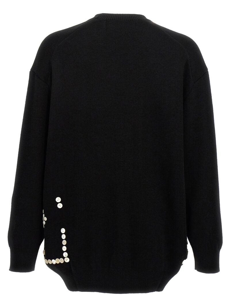 Button sweater PNN0061 COMME DES GARÇONS HOMME PLUS Black