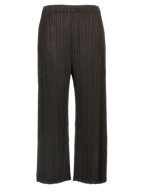 'Monthly Colors: August' pants PLEATS PLEASE ISSEY MIYAKE Gray