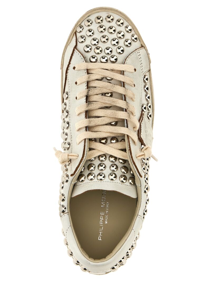 'PRSX Low Man' sneakers 100% leather PHILIPPE MODEL White