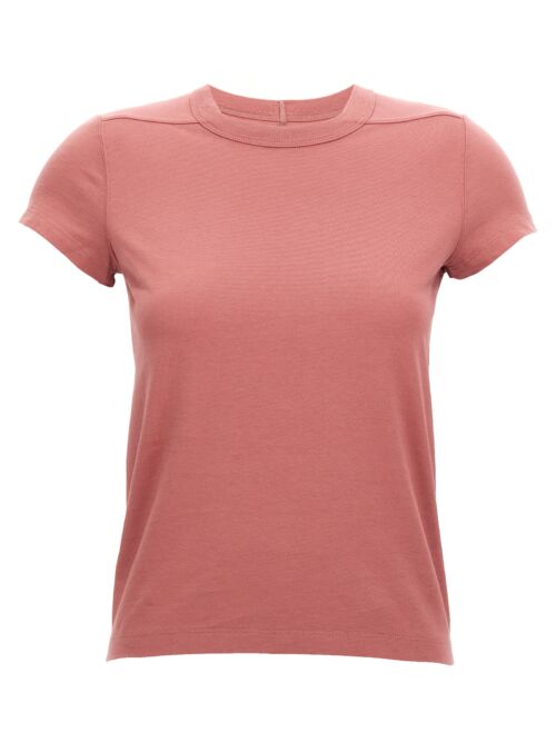 'Cropped Level T' T-shirt RICK OWENS Pink