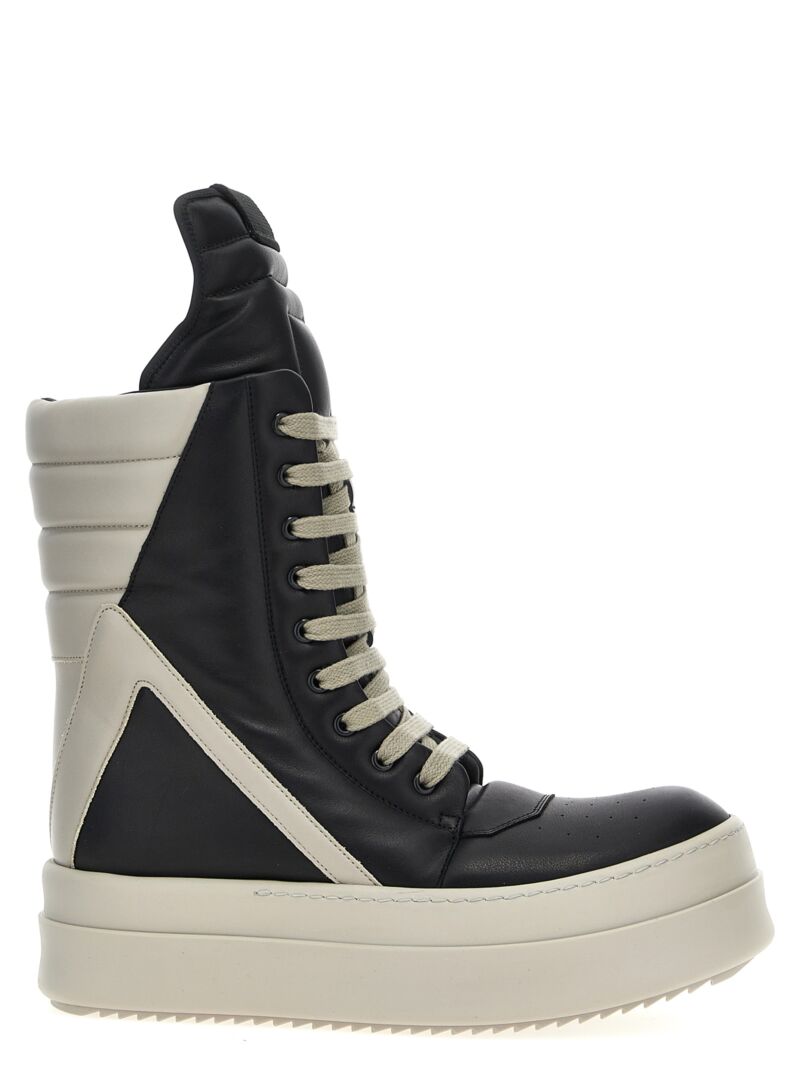 'Mega Geobaskets' sneakers RICK OWENS White/Black