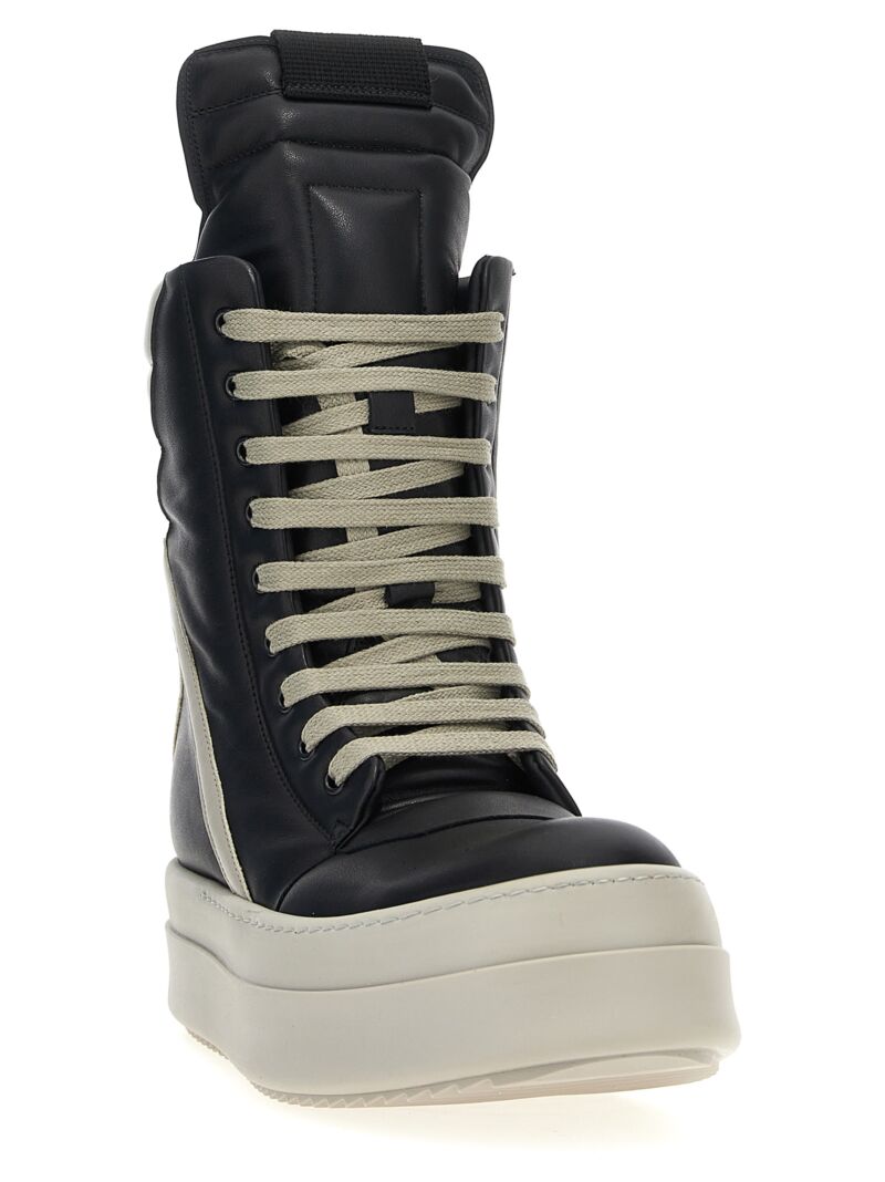 'Mega Geobaskets' sneakers RR02D6855LCO988 RICK OWENS White/Black